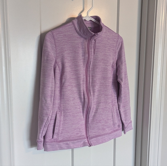 T by Talbots Light Purple Full Zip Sweatshirt sz SP Small Petite - Picture 2 of 6